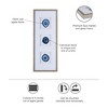 Real Stone Framed Glass and Double Matted Wall Art - 4 of 4