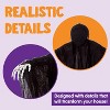 Joyfy 5 Ft Halloween Decorations Outdoor Dark Hanging Grim Reaper, Faceless Ghost for Haunted House Yard Outside Tree Porch Garden Party Décor - 4 of 4