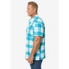KingSize Men's Big & Tall Double Pocket Short Sleeve Performance Shirt - 4 of 4