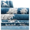 Unique Loom Boston Collection Area Rug - Floral - 4 of 4