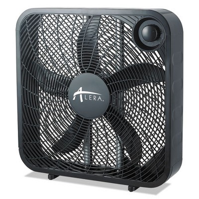 Alera Black Three Speed Oscillating Floor Fan