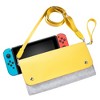 Insten Carrying Case Purse For Nintendo Switch and OLED Model, Travel Bag Sleeve Pouch with Shoulder Hand Strap For Girls Boys Women, Yellow - 4 of 4