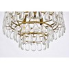Elegant Lighting Mila 3 - Light Pendant in  Brass - 4 of 4