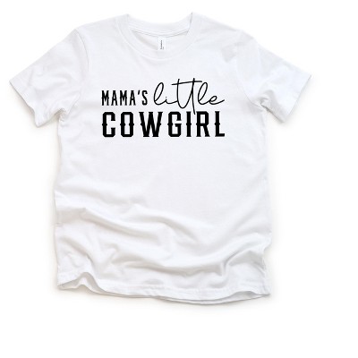 The Juniper Shop Mama's Little Cowgirl Girls Short Sleeve Tee