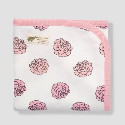 Layette by Monica + Andy Coming Home Swaddle Blanket - Flower Power