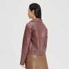 Women's Zip-Front Faux Leather Jacket - Universal Thread™ - 2 of 4