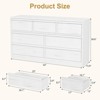 6 Drawer Dresser for Bedroom, 29" Tall Modern 6 Chest of Drawers with Large Storage Space - 2 of 4