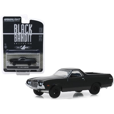 1972 Ford Ranchero "Black Bandit" Series 22 1/64 Diecast Model Car by Greenlight