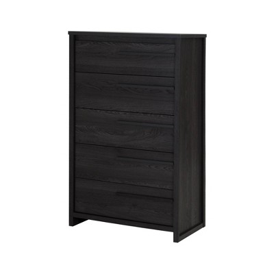 Tao 5-Drawer Chest Gray Oak  - South Shore