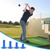 Unique Bargains Stability Soft Practice Training Rubber Cover Golf Tees 5 Pcs - 3 of 4
