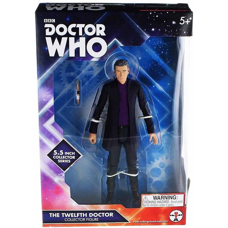 Seven20 Doctor Who 5.5" Action Figure: 12th Doctor (Purple Shirt), 1 of 3