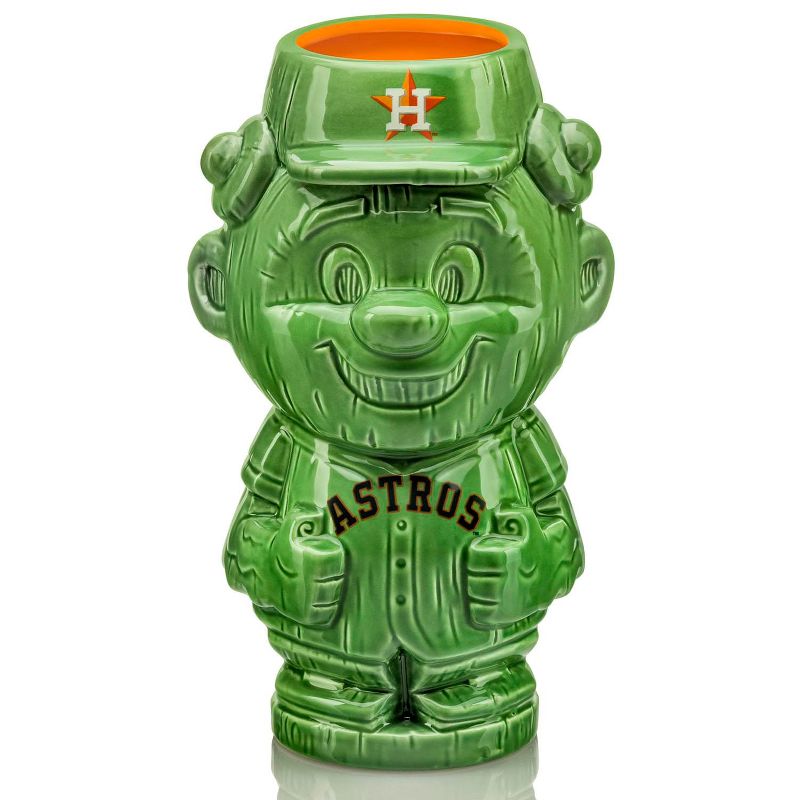 Beeline Creative Geeki Tikis MLB Mascot 26-Ounce Ceramic Mug | Houston Astros, Orbit, 1 of 4