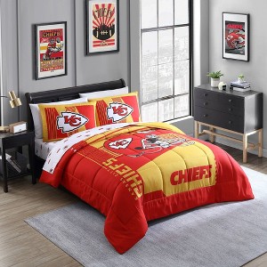 NFL Kansas City Chiefs Status Bed In A Bag Sheet Set - Full - 1 of 1