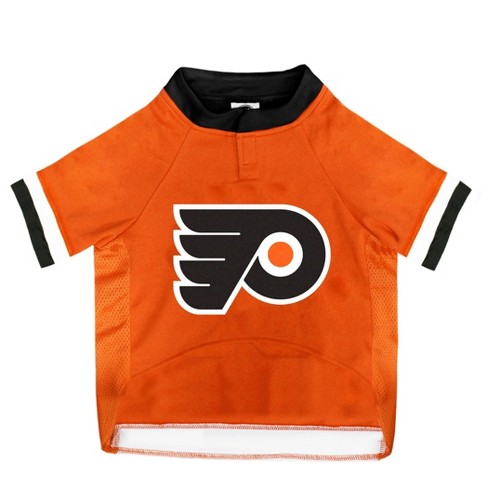 NHL Official Philadelphia Flyers Black Shirt Jersey Youth Size XL 14