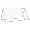 vidaXL Chicken Cage Silver Galvanized Steel 78.7 x 41.3 x 35.8 in - 2 of 4