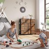 SUGIFT  9 Drawer Dresser Large Storage Organizer Fabric Drawer Dresser with Steel Frame - 2 of 4