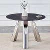 Dexmalle Modern Minimalist Design 42" Luxury Sintered Stone Table - 2 of 4