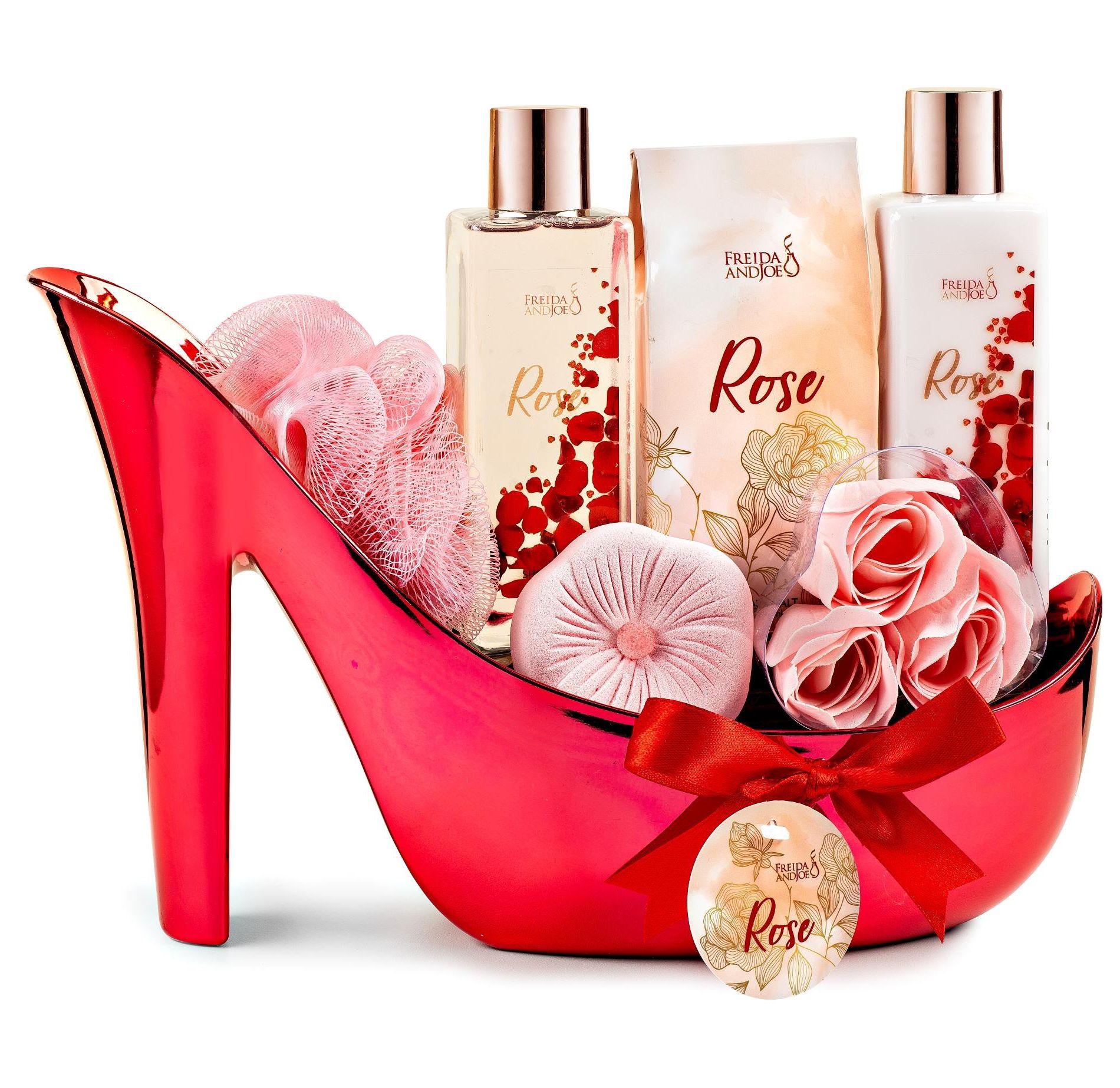 Heel Shoe Spa Gift Set Bath Essentials Holiday Gift Basket