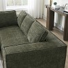 TIRAMISUBEST Minimalist 2 PC Free Combination Sectional Sofa, Wrinkle-Resistant Chenille Couch Set with No Leg - 3 of 4