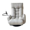 NicBex Modern Foldable Single Sofa, Adjustable Head and Waist with Stand, Lounge Chair in the Living Room - 4 of 4