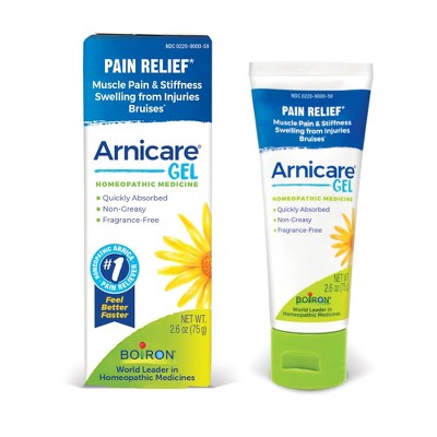 Boiron Arnicare Gel Homeopathic Medicine For Pain Relief - 2.5 Oz Gel ...