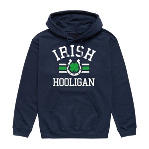 Men's - Instant Message - Irish Hooligan Athletic Graphic Fleece Pullover Hoodie - 1 of 4