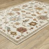 Oriental Weavers Andorra 2419B Ivory / Multi Indoor Area Rug - 1'10" x 3'2" - 3 of 4
