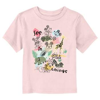 Toddler's Mickey & Friends See Good in All Things T-Shirt