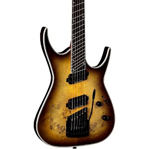 Dean Exile Select Multiscale with Kahler Electric Guitar Satin Natural Black Burst - 1 of 4