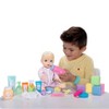 Perfectly Cute 24pc Baby Doll Deluxe Play and Care Set - Blonde Hair - image 2 of 4