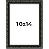 PosterPalooza | Photo Size Antique Black Picture Frame - UV Acrylic, Foam Board Backing, Hanging Hardware - 2 of 4