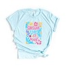 Simply Sage Market Boho Sunshine State Of Mind Flowers Short Sleeve Tee - 2 of 4