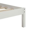 NicBex Modern Twin Size Platform Bed with Headboard, Sturdy Wooden Bed Frame with Wood Slats for Bedroom, Easy Assembly - 3 of 4