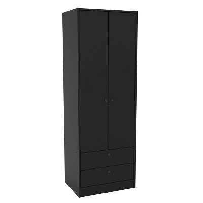 Denmark 2 Door and 2 Drawer Wardrobe - Polifurniture