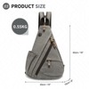 Unique Bargains Vintage Waterpoof Anti Theft Casual Crossbody Backpack - 3 of 4