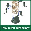 Nature's Way Bird Products Vintage Wide Deluxe Easy Clean Decorative Feeder - Green (2.8 Quart) - 2 of 3