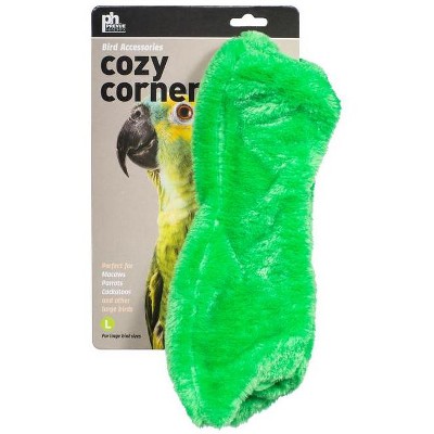 Prevue Pet Cozy Corner Fleece Bird Blanket - Large (Green)