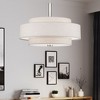 Livex Lighting Monroe 4 - Light Pendant in  Brushed Nickel - 3 of 4