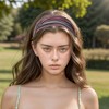 Unique Bargains Women's Stripes Wide Headband 1 Pc - 2 of 4