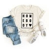 Simply Sage Market Women's Homebody Heart Short Sleeve Graphic Tee - 2 of 2