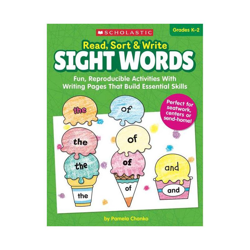Read, Sort & Write: Sight Words - by  Pamela Chanko (Paperback), 1 of 2