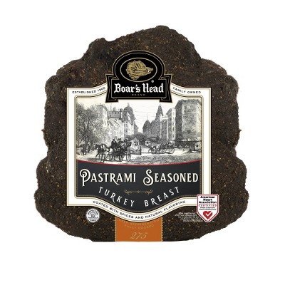 Boar’s Head Pastrami Seasoned Turkey  - 4.5lbs - priced per lb