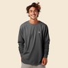 Dalix Astronaut Embroidered Cotton Classic Fit Long Sleeve Crewneck Tee Shirt Mens - 3 of 4