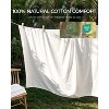 FAUNNA Cotton Mattress Encasement, Zippered, Bed Bug & Dust Mite Proof, Hypoallergenic, Noiseless (King 12") - 3 of 4
