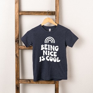 The Juniper Shop Being Nice Is Cool Girls' Short Sleeve Tee - 1 of 2