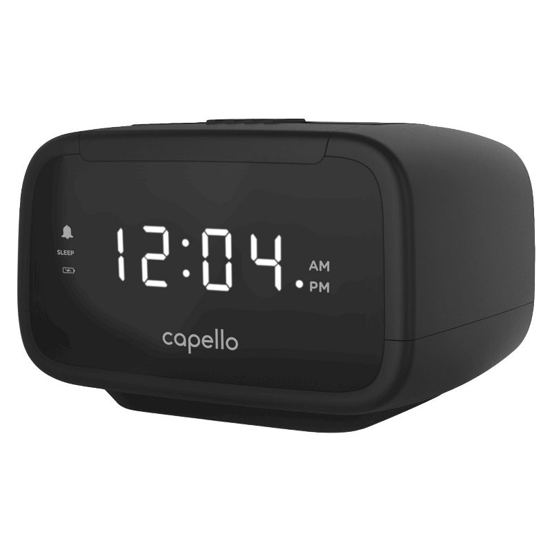 CR15 Digital AM &#38; FM Alarm Clock Radio - Black - Capello, 3 of 5
