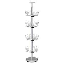 Household Essentials Floor To Ceiling Revolving Shoe Tree