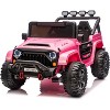 24V Ride on Toys for Kids,2 Seater Electric Ride on Car w/Remote Control,4 Powerful Motors - 2 of 3