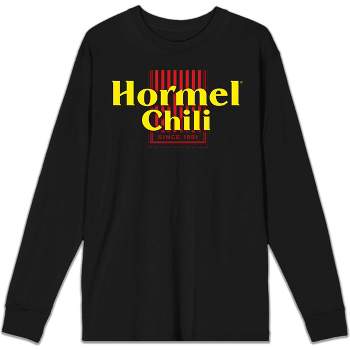Hormel Chili Since 1891 Logo Juniors Black Long Sleeve Shirt