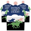 Big Dot of Happiness Kentucky Horse Derby - Treat Box Party Favors - Horse Race Party Goodie Gable Boxes - Set of 12 - 2 of 4